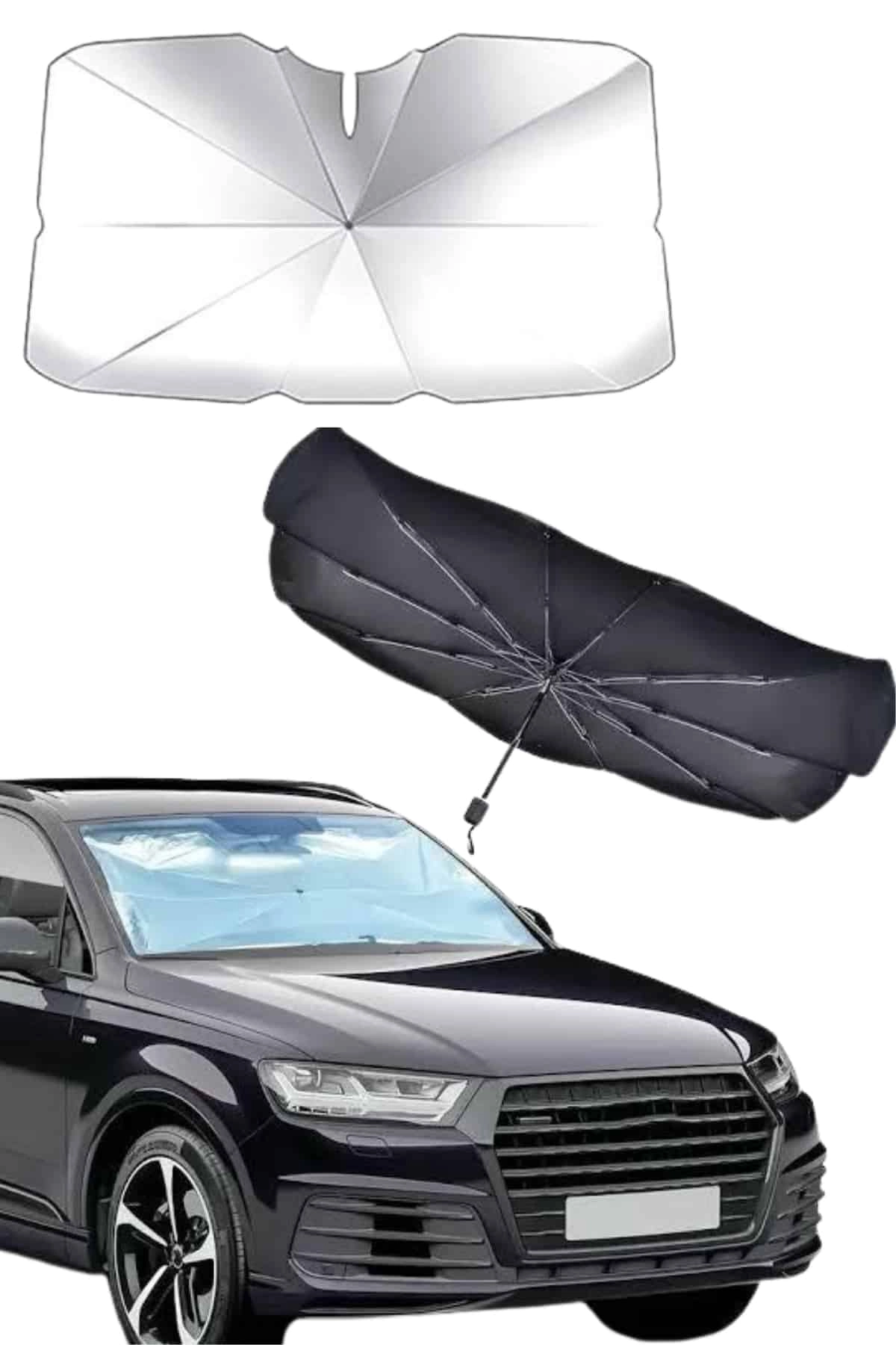 Audi A3, VW Tiguan, Ford Mondeo, Opel Insignia, Honda Civic Uyumlu Oto Şemsiye